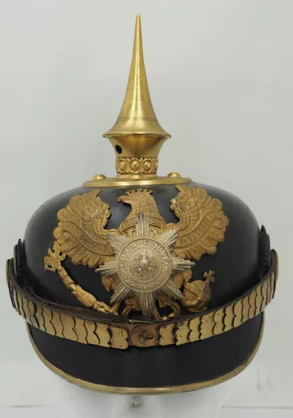 Prussian NCO School senior Instructor Pickelhaube Visuel 1 principal